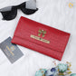 Personalized Crocodile Design Clutch With name & Charm