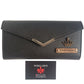 Leather Ladies Name Clutch