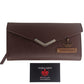 Leather Ladies Name Clutch