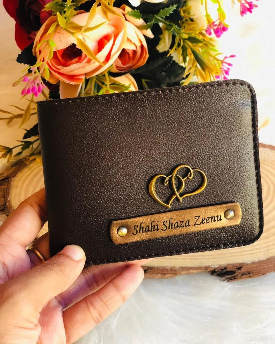 Leather Name  Wallet