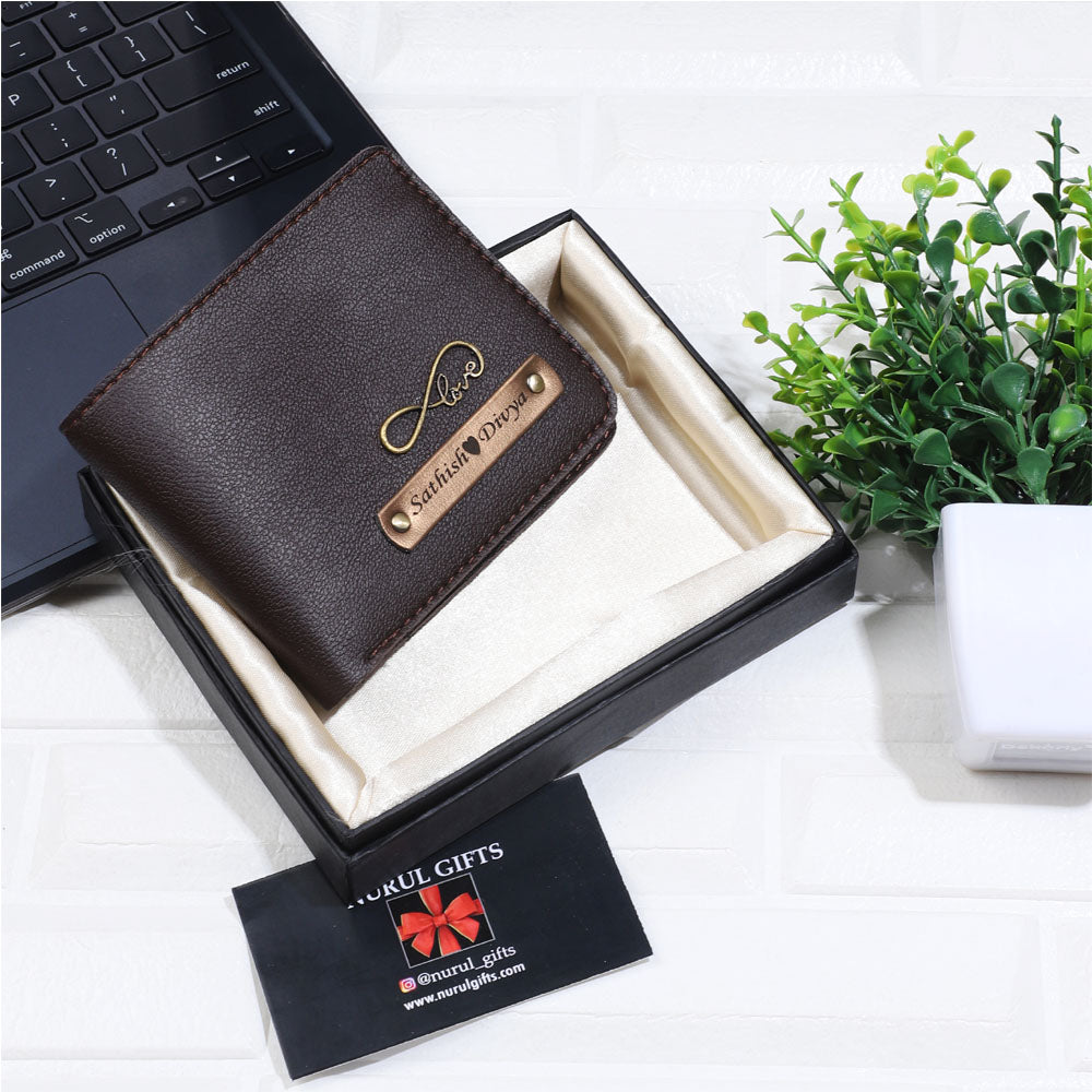 Leather Name  Wallet