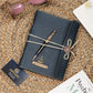 PERSONALIZED LEATHER THREAD DIARY